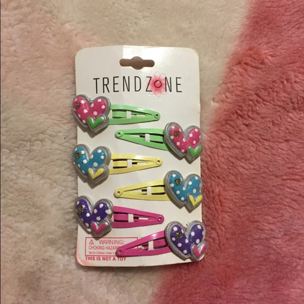 6 Hair Clips For Girls